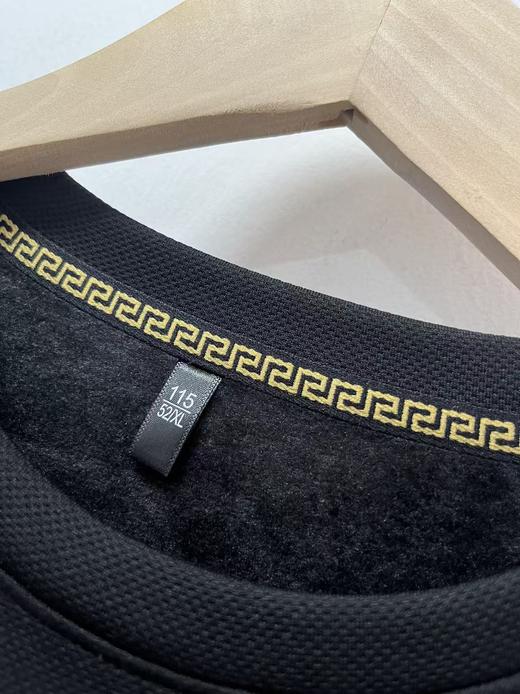 【孤品捡漏】微脏G01男款黑色Z加绒卫衣-喜出 商品图5