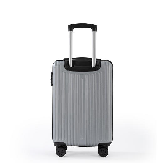 FolliFollie时尚FF竖条纹包角拉杆箱20英寸银灰色FF-Y107A 商品图3