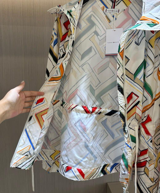 Tommy Hilf*ger女款彩色连帽外套082502 商品图10