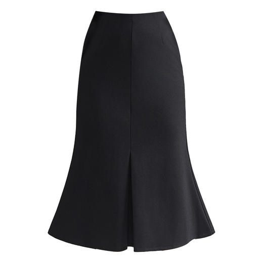 QYM 6321-Y荷叶边包臀鱼尾裙高腰气质半身裙 商品图4