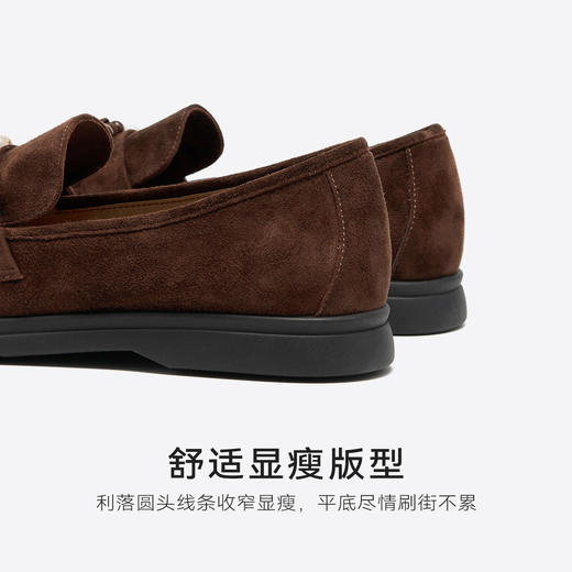 【万步系列】星期六英伦腔调复古流苏乐福SSD3111152 商品图11