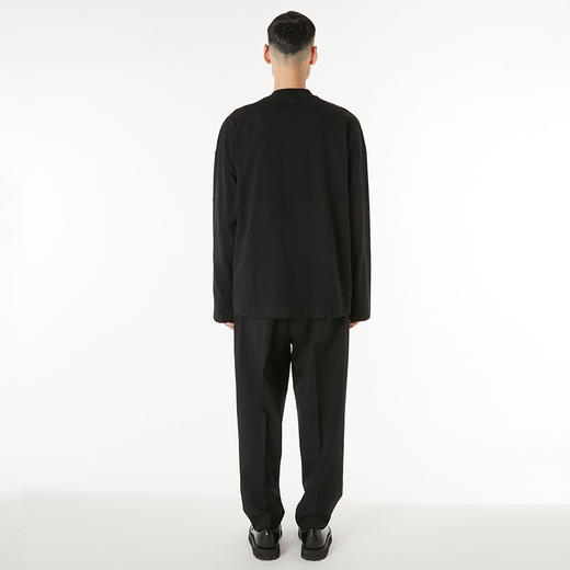 N.HOOLYWOOD LONGSLEEVE T-SHIRT 印度超长棉宽松口袋长袖T恤 商品图3