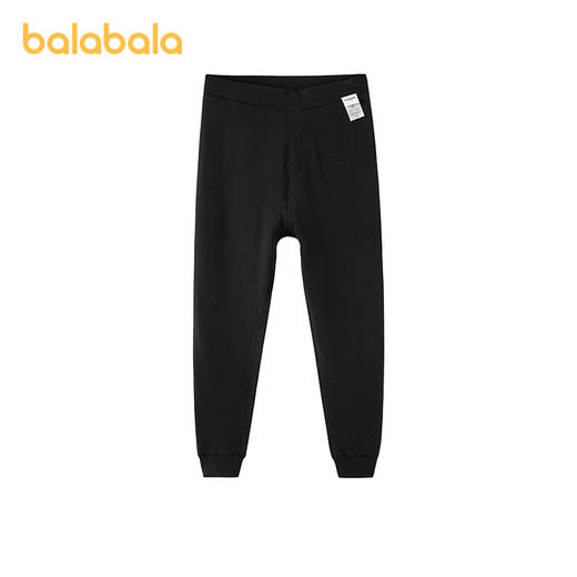 巴拉巴拉男童保暖裤儿童睡裤打底裤童装秋冬纯色柔软保暖舒适亲肤 商品图2