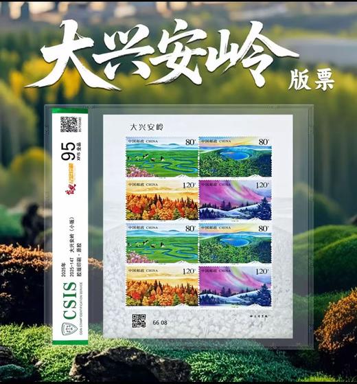 2025年大兴安岭小版票封装评级 商品图0
