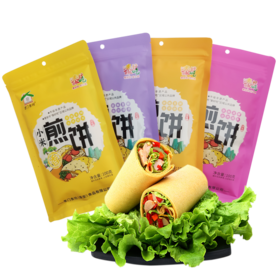 孝门石坊煎饼100g/袋 山东特产杂粮粗粮小米煎饼