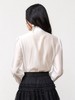 3楼FEXATA服饰(新百)  蕾丝钻饰蝴蝶结衬衫 商品缩略图4