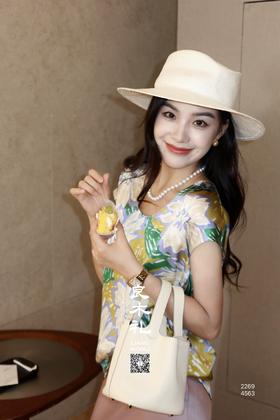 国风系列——真丝印花上衣