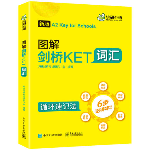 2025改革版图解剑桥KET词汇 A2级别 剑桥英语通用五级考试 ket核心词汇单词书练习册 KET教材真题 华研外语KET/PET小升初小学英语 商品图3