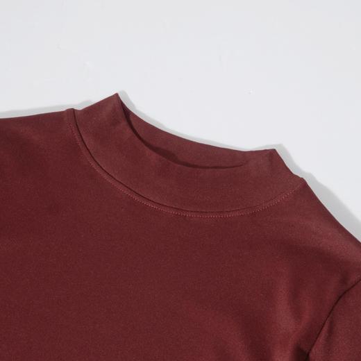 【39.9两件丨半高领面膜打底衫】德绒自发热黑科技！保暖升级，软糯亲肤，顺滑细腻！上身透气舒适，四面弹力不紧绷！单穿打底都百搭！ 商品图5