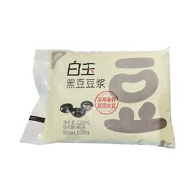 白玉无糖黑豆豆浆220ml/袋