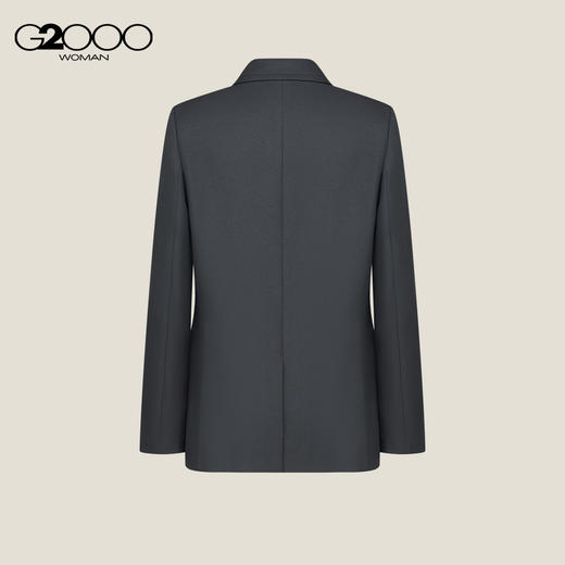 G2000女装FW25商场新款【防紫外线/防透视/配送领巾】通勤西服56211085 商品图1