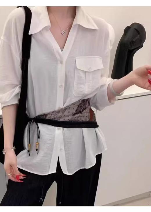 【门店同款】ENJOY秋季“城市与旷野”配丝巾衬衫 164743249 商品图1