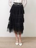 3楼FEXATA服饰(新百)     浪漫优雅黑纱蛋糕半身裙 商品缩略图2