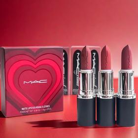 【品牌授权】MAC口红七夕限定套盒1.8g-大宠爱三件套 （#666大宠粉+#683大玩咖+#626大失棕）