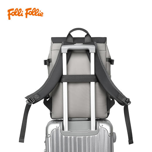 FolliFollie商务简约修身双肩包FF-D003A 商品图2