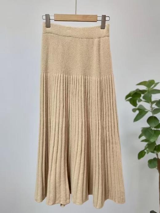 【孤品捡漏】G44卡其针织长款半身裙-喜出 商品图2