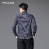 PINLI品立2025秋季新款商务休闲条纹长袖衬衫男士莫代尔修身衬衣GD253113058 商品缩略图4