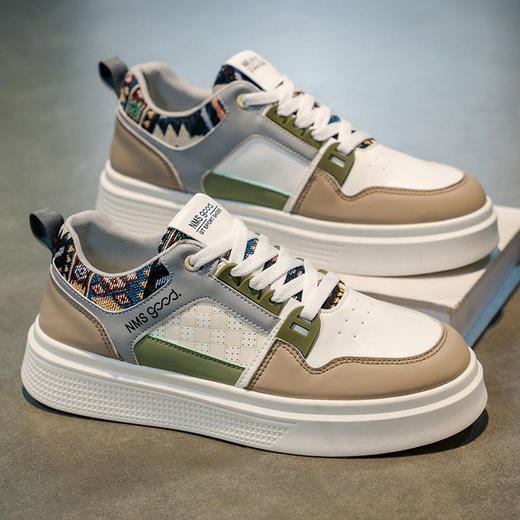 【YW】无忧购韩版学院风百搭休闲运动板鞋H1700(截单后3-5天发货) 商品图9