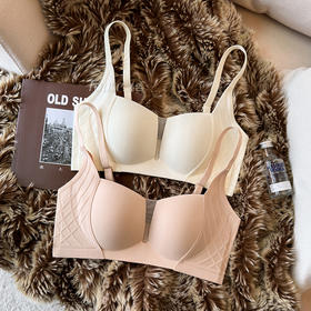 雀说原版无痕内衣女小胸聚拢上托收副乳新款薄款性感美背文胸AL6813