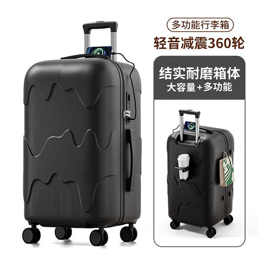 【大容量雪糕行李箱】28寸结实耐用加厚 20寸24密码旅行拉杆皮箱子 国庆假期出游  商品图9