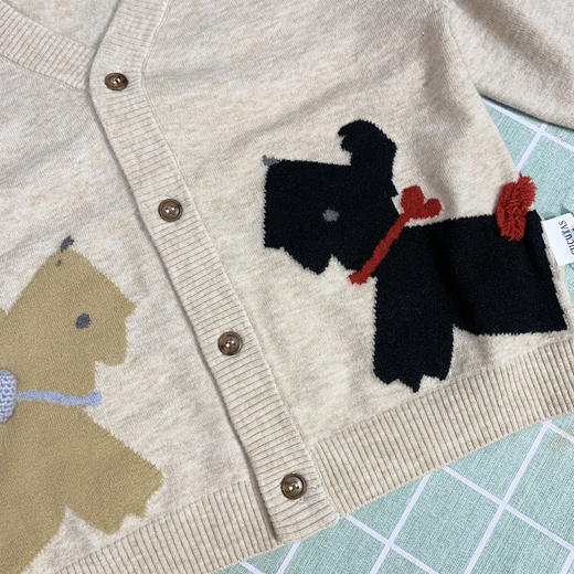 Cucutas幼童线衫CY25AUW741浅卡其/浅花灰90#-120# 商品图7