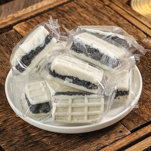 【健康食养！黑米芡实糕200g/袋】米香四溢，清香软糯，营养又美味！传统糕点代餐健康营养食品饱腹代早餐牛奶新搭档传统糕点心 商品图4