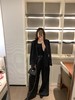 Maison Marg*a马吉*同款黑色无领西装西服 商品缩略图14