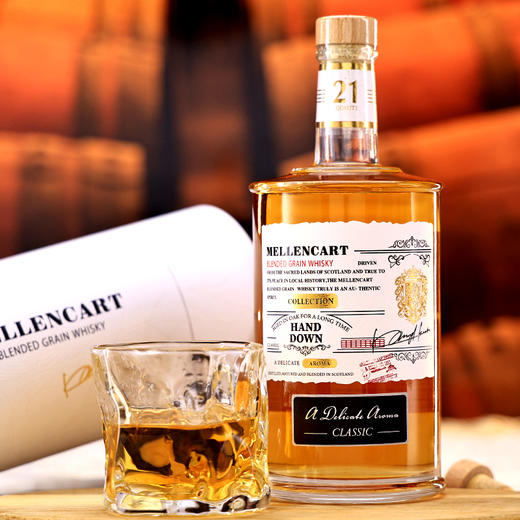 麦伦卡特英国进口威士忌 传世21 送礼品鉴40度 商品图1