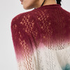 丝绒镂空圆领吊染女套衫  SJF97W371A 商品缩略图8