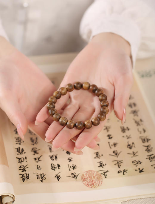 棋楠圆珠单圈10mmA款	BCQN378 【冯站长】 商品图3