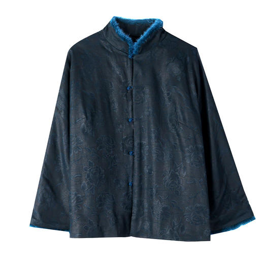 中年妈妈中式复古棉衣外套秋冬女棉袄 商品图4