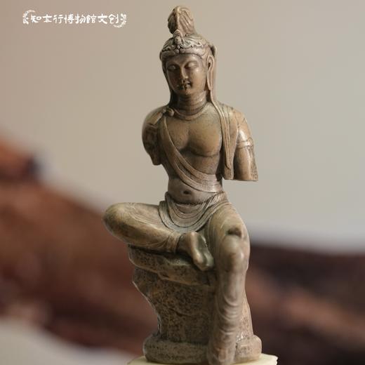天龙山石窟21窟菩萨坐像冰箱贴唐代协侍立体文创创意礼品山西文创 商品图0
