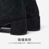 星期六吸睛满钻粗跟时装短靴SSD4116576 商品缩略图9