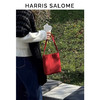 （小眠专属）Harris Salome复古羊猄皮单肩水桶包 商品缩略图8