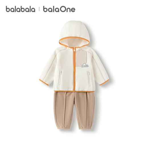 巴拉巴拉balaOne儿童套装女童男童2件套新款童装2025秋冬抗静电潮 商品图4