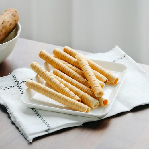 山药卷 纯素无蛋奶  110g*2盒 商品图0