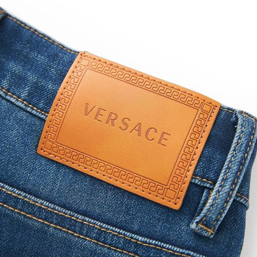 「高货wl」全新升级【铂金会员257/天猫339/差价82】(55801)洛诗琳磨白竹节牛仔裤2025秋季后袋刺绣设计感修身微喇裤 商品图2