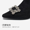 星期六摩登尖头绒面钻扣时装靴SSD4116575 商品缩略图13