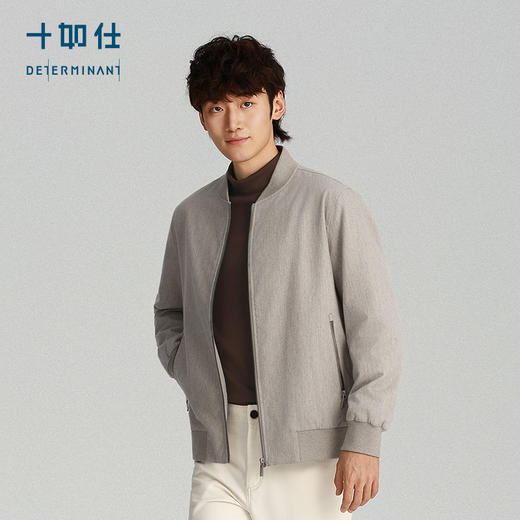 秋冬梭织牦牛绒保暖棒球夹克外套-OW01-05 商品图9