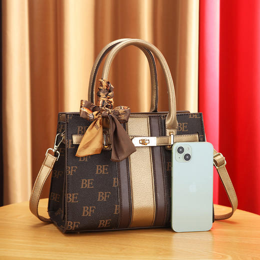 雀说包包女轻奢手提包大包高级感托特包大容量单肩女包慵懒风AL1738 商品图3