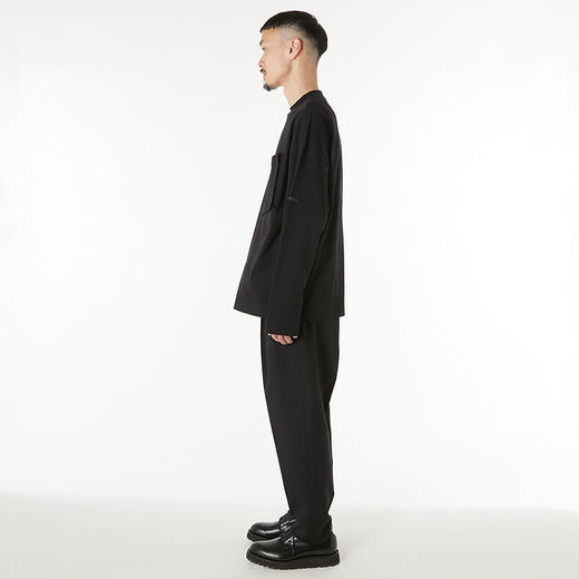 N.HOOLYWOOD LONGSLEEVE T-SHIRT 印度超长棉宽松口袋长袖T恤 商品图2