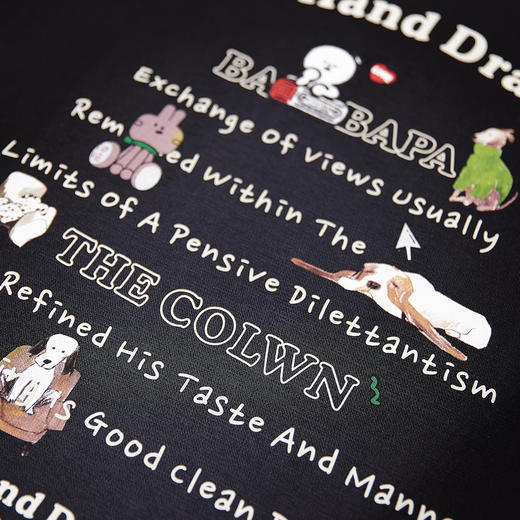 【新品上新】HX 春秋季圆领卫衣宽松C106530034101联名款 商品图14