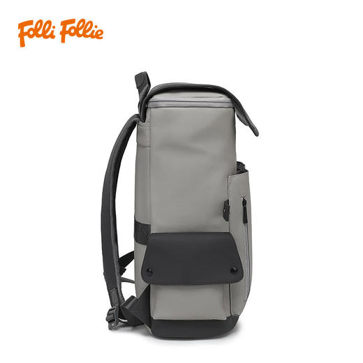 FolliFollie商务简约修身双肩包FF-D004A 商品图6