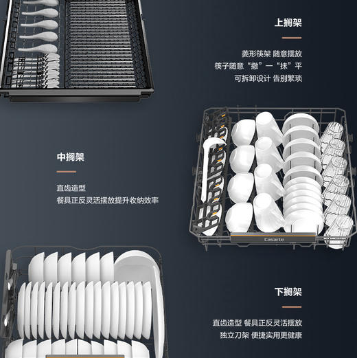 卡萨帝（Casarte）洗碗机 CWY18-S566GHU1 商品图9