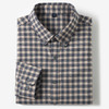 【全棉】罗蒙秋冬长袖格子衬衫厚款保暖时尚日常百搭休闲男士长袖衬衣 商品缩略图5