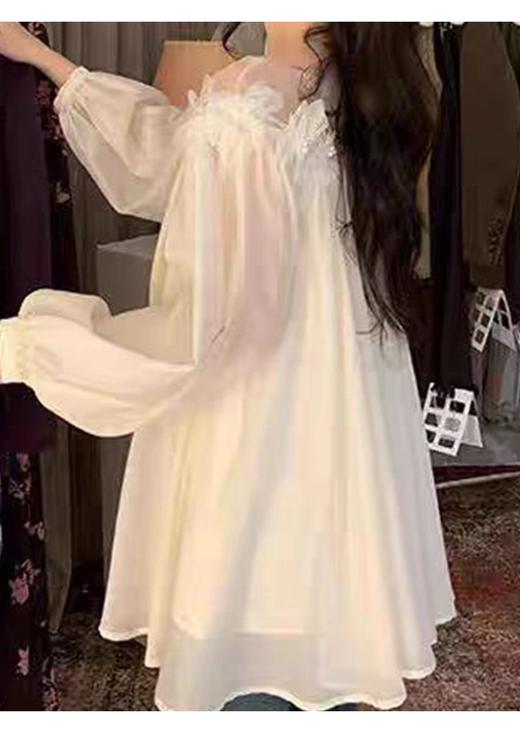 【门店同款】ENJOY秋季“谧色花颂”立体花朵拼接上衣 164493930 商品图1