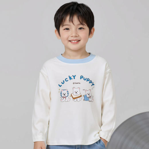 【❗︎❗︎重磅39.9/任选2件】新疆长绒棉220G【2025秋季儿童百搭长袖T恤】颜色任选 80-160码！聚 商品图4