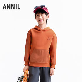 【实体店同款】男童带帽长袖卫衣秋季新款安奈儿童装AB531028