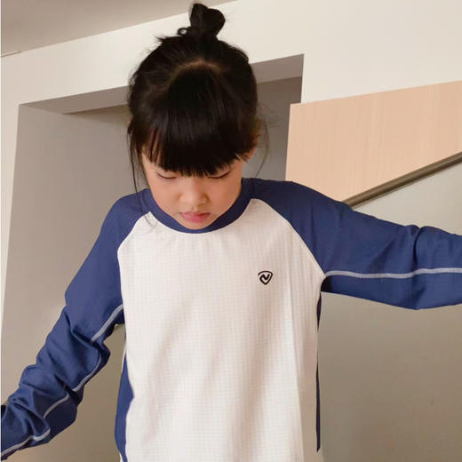 诺诗兰童装速干长袖T恤，2025新款，吸湿透气，轻量户外运动舒适 商品图0