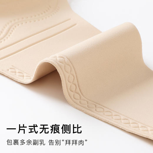 【小胸聚拢显大】隐形粉底肤内衣女白T专用无痕文胸收副乳无钢圈素年倾心 商品图7